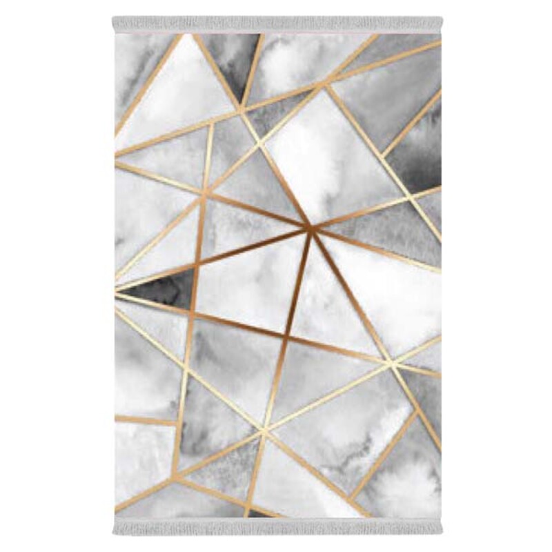 فرشینه دفه از جنس پارچه هازان مخمل ترک طرح مدرن کد 373