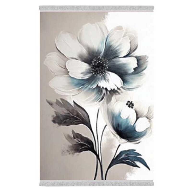 فرشینه دفه از جنس پارچه هازان مخمل ترک طرح مدرن کد 378