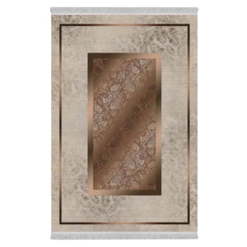 فرشینه دفه از جنس پارچه هازان مخمل ترک طرح مدرن کد 398