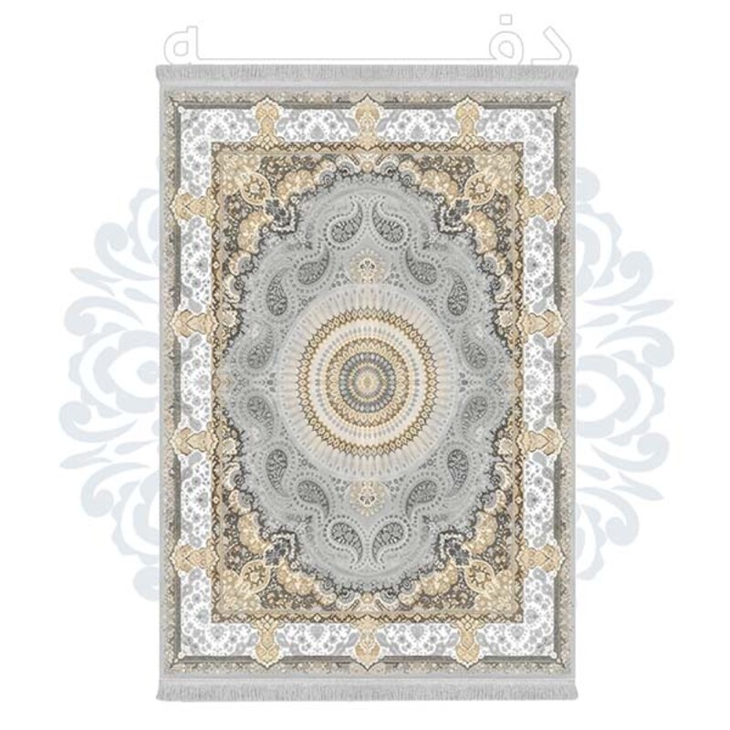 فرشینه دفه از جنس پارچه هازان مخمل ترک طرح مدرن کد 411