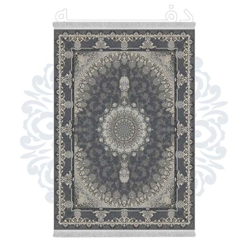 فرشینه دفه از جنس پارچه هازان مخمل ترک طرح مدرن کد 424