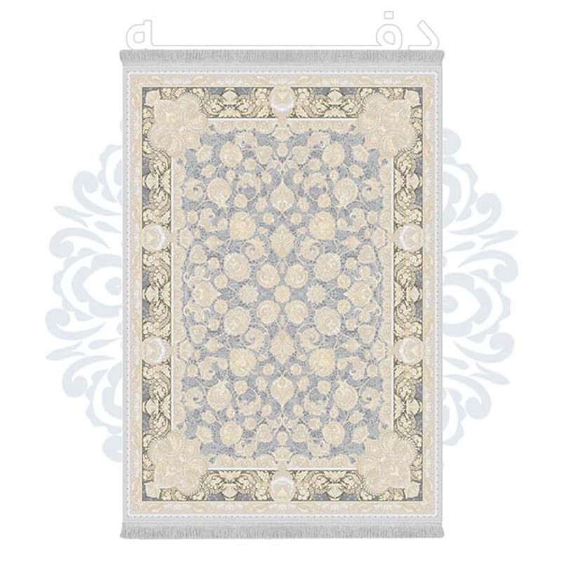 فرشینه دفه از جنس پارچه هازان مخمل ترک طرح مدرن کد 437