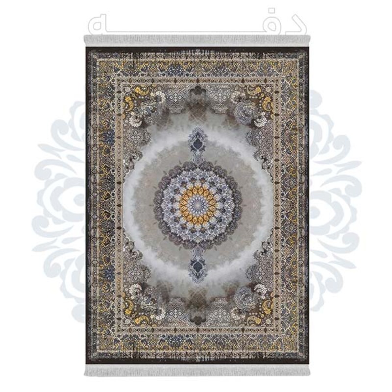 فرشینه دفه از جنس پارچه هازان مخمل ترک طرح مدرن کد 452