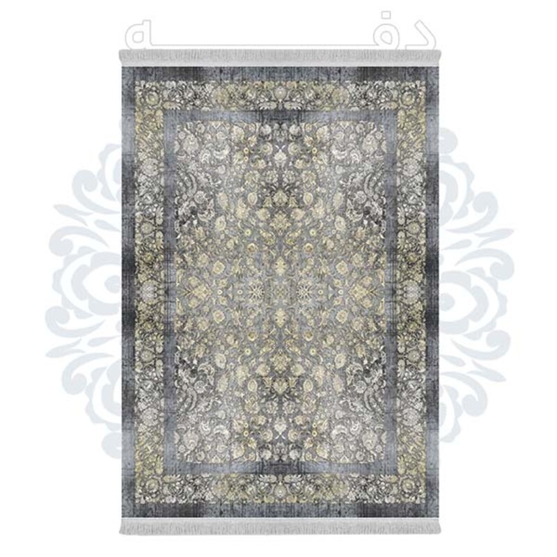 فرشینه دفه از جنس پارچه هازان مخمل ترک طرح مدرن کد 464