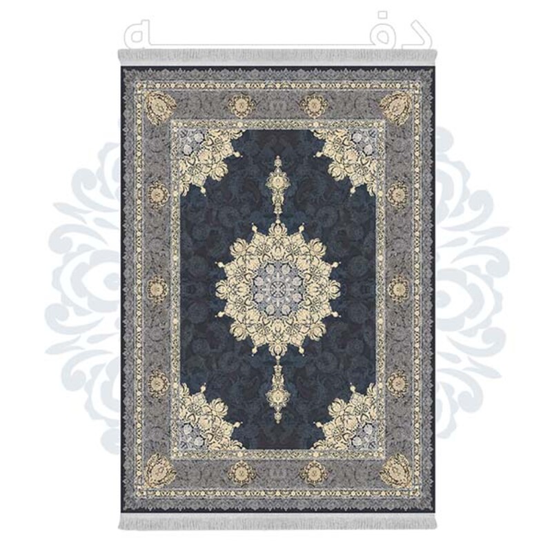 فرشینه دفه از جنس پارچه هازان مخمل ترک طرح مدرن کد 465