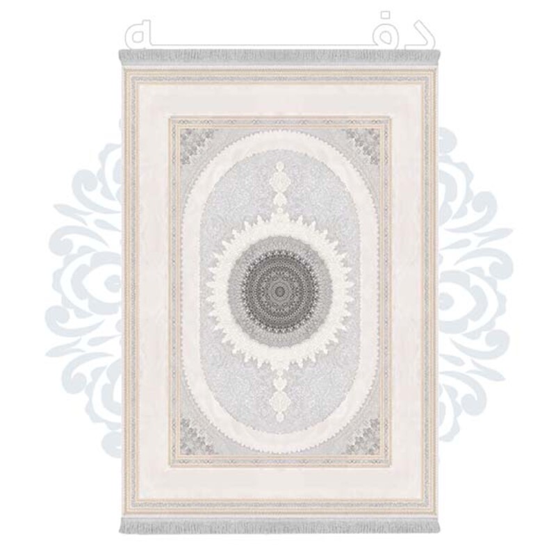 فرشینه دفه از جنس پارچه هازان مخمل ترک طرح مدرن کد 466