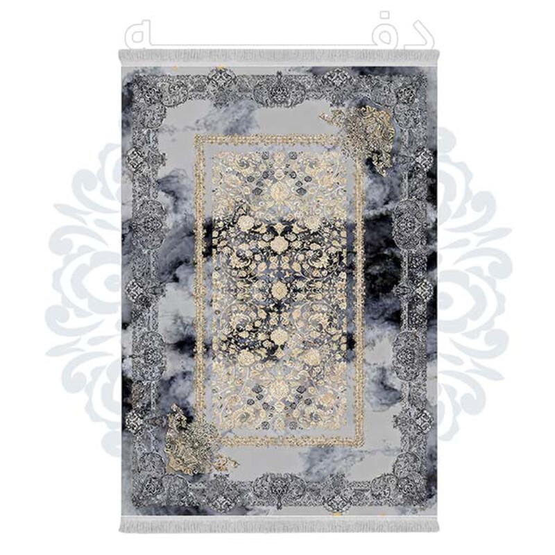 فرشینه دفه از جنس پارچه هازان مخمل ترک طرح مدرن کد 467