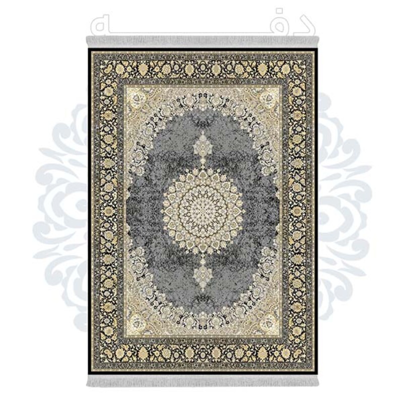 فرشینه دفه از جنس پارچه هازان مخمل ترک طرح مدرن کد 468