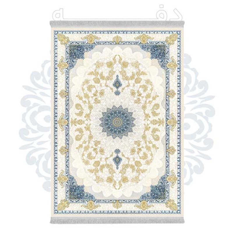 فرشینه دفه از جنس پارچه هازان مخمل ترک طرح مدرن کد 477