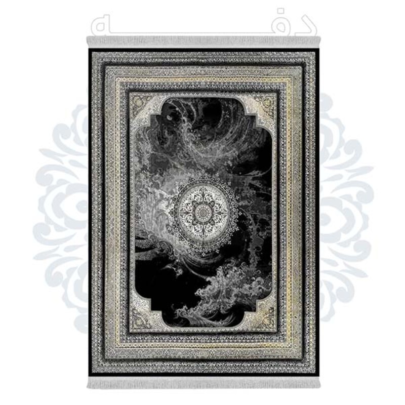 فرشینه دفه از جنس پارچه هازان مخمل ترک طرح مدرن کد 480