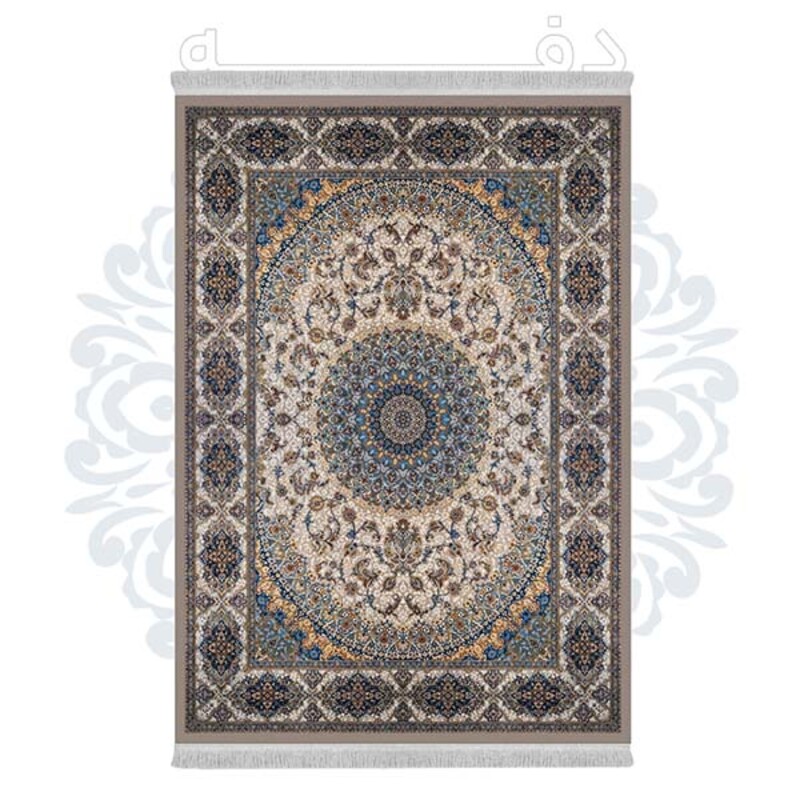 فرشینه دفه از جنس پارچه هازان مخمل ترک طرح مدرن کد 483