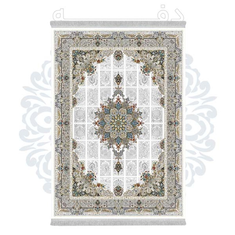 فرشینه دفه از جنس پارچه هازان مخمل ترک طرح مدرن کد 484