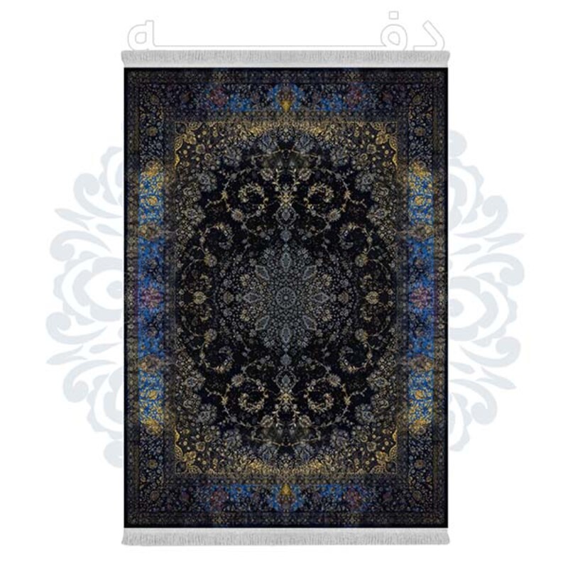 فرشینه دفه از جنس پارچه هازان مخمل ترک طرح مدرن کد 486