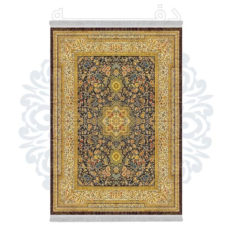 فرشینه دفه از جنس پارچه هازان مخمل ترک طرح مدرن کد 488