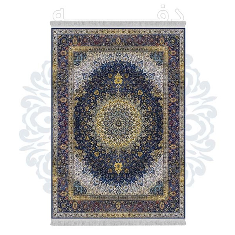 فرشینه دفه از جنس پارچه هازان مخمل ترک طرح مدرن کد 489