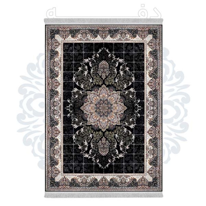 فرشینه دفه از جنس پارچه هازان مخمل ترک طرح مدرن کد 491