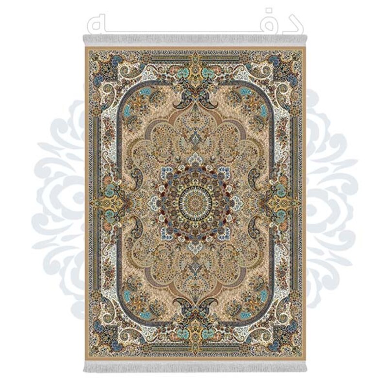 فرشینه دفه از جنس پارچه هازان مخمل ترک طرح مدرن کد 493