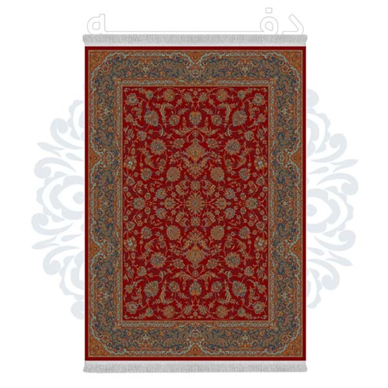 فرشینه دفه از جنس پارچه هازان مخمل ترک طرح مدرن کد 504