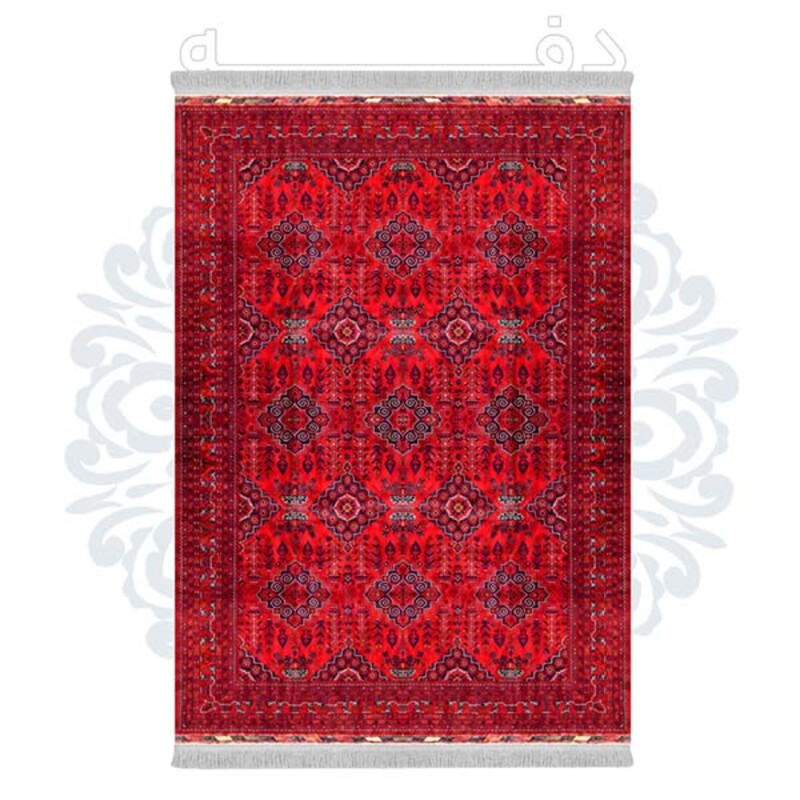 فرشینه دفه از جنس پارچه هازان مخمل ترک طرح مدرن کد 505