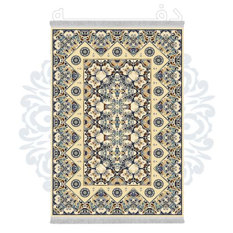 فرشینه دفه از جنس پارچه هازان مخمل ترک طرح مدرن کد 507