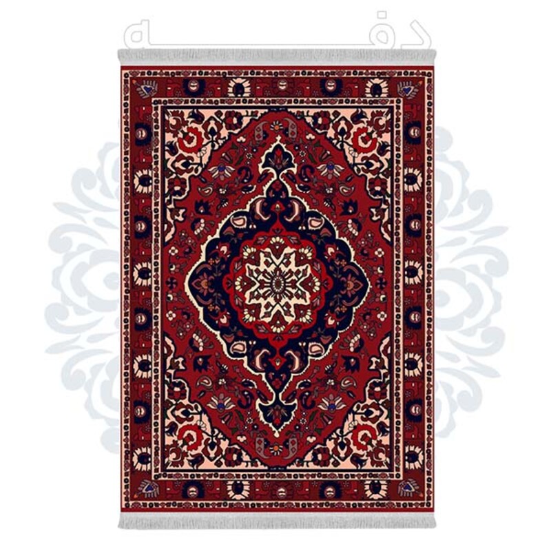 فرشینه دفه از جنس پارچه هازان مخمل ترک طرح مدرن کد 510