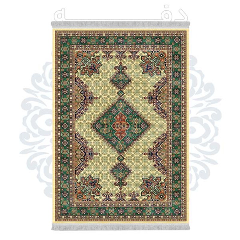 فرشینه دفه از جنس پارچه هازان مخمل ترک طرح مدرن کد 514