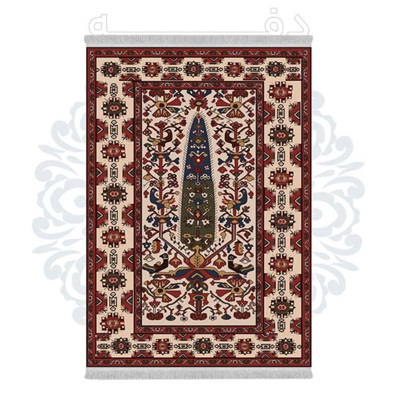 فرشینه دفه از جنس پارچه هازان مخمل ترک طرح مدرن کد 515