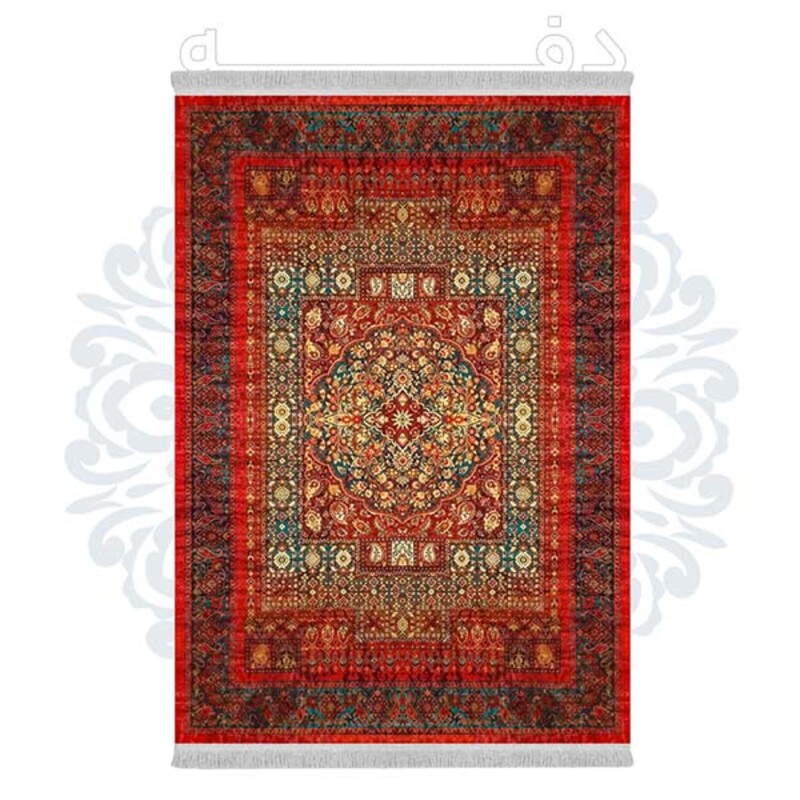 فرشینه دفه از جنس پارچه هازان مخمل ترک طرح مدرن کد 519