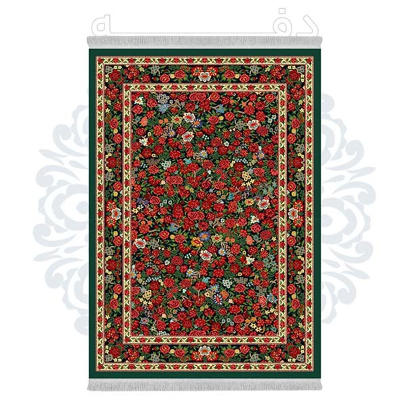 فرشینه دفه از جنس پارچه هازان مخمل ترک طرح مدرن کد 528