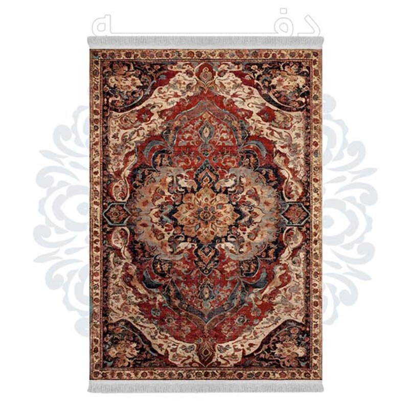 فرشینه دفه از جنس پارچه هازان مخمل ترک طرح مدرن کد 533