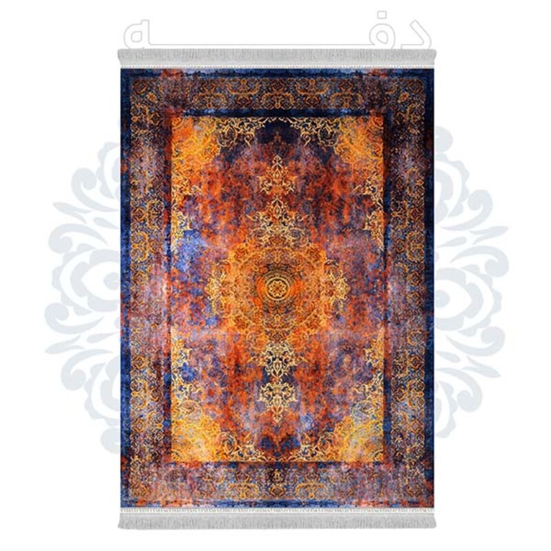 فرشینه دفه از جنس پارچه هازان مخمل ترک طرح مدرن کد 535