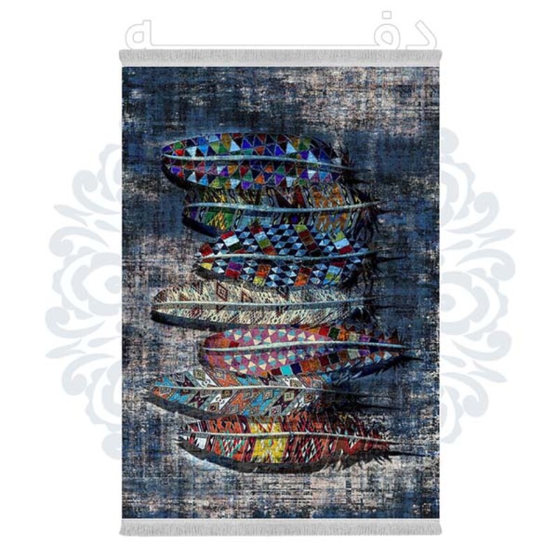 فرشینه دفه از جنس پارچه هازان مخمل ترک طرح مدرن کد 538