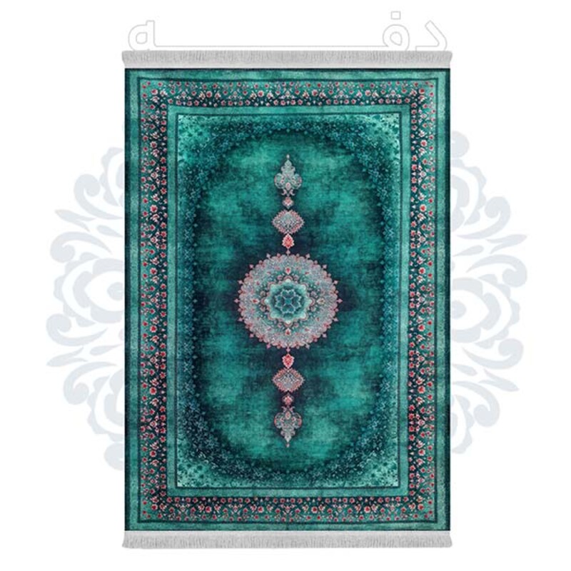 فرشینه دفه از جنس پارچه هازان مخمل ترک طرح مدرن کد 543