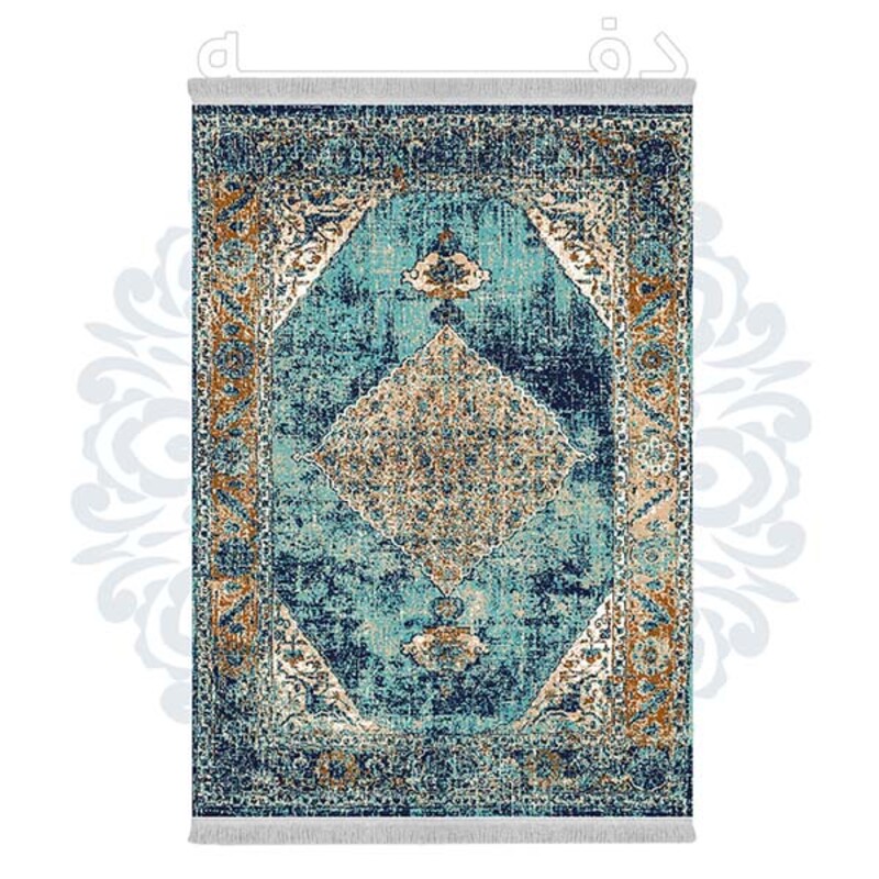 فرشینه دفه از جنس پارچه هازان مخمل ترک طرح مدرن کد 552