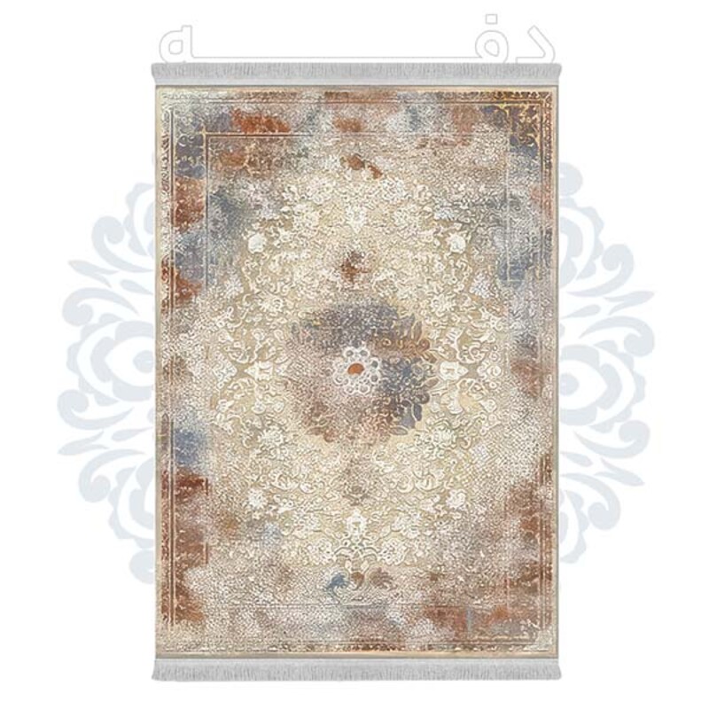 فرشینه دفه از جنس پارچه هازان مخمل ترک طرح مدرن کد 554