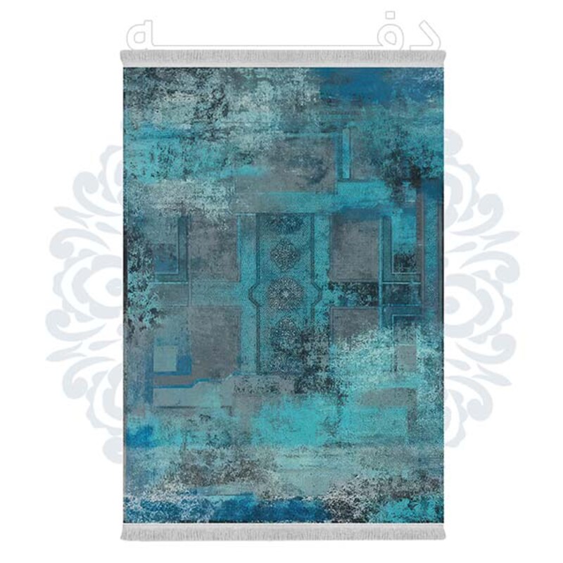 فرشینه دفه از جنس پارچه هازان مخمل ترک طرح مدرن کد 564