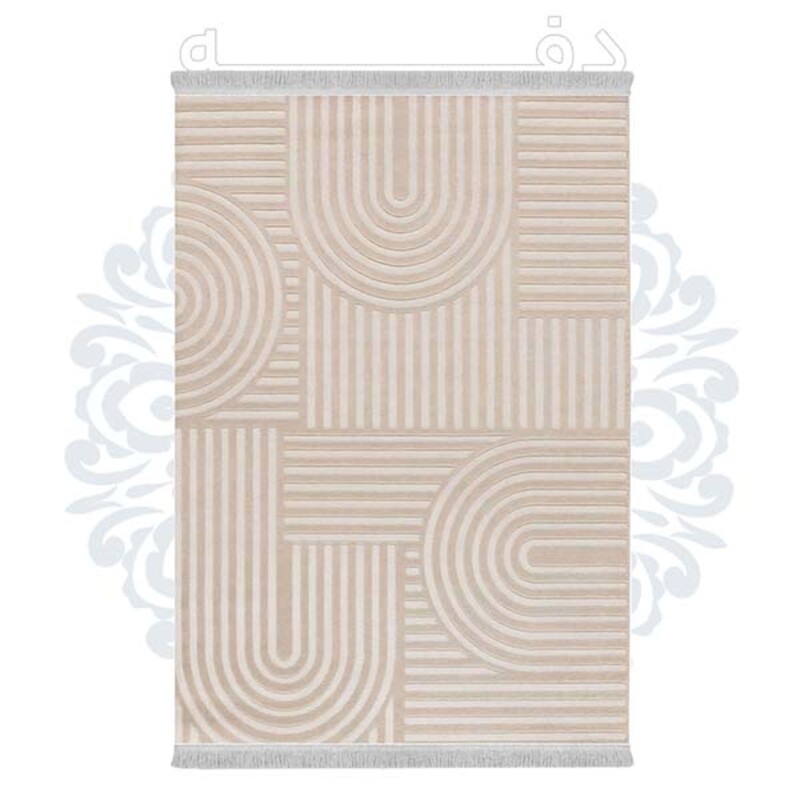 فرشینه دفه از جنس پارچه هازان مخمل ترک طرح مدرن کد 568