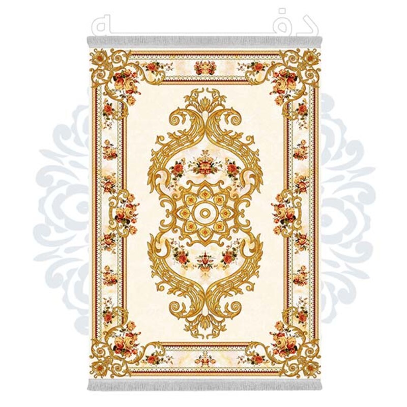 فرشینه دفه از جنس پارچه هازان مخمل ترک طرح مدرن کد 570