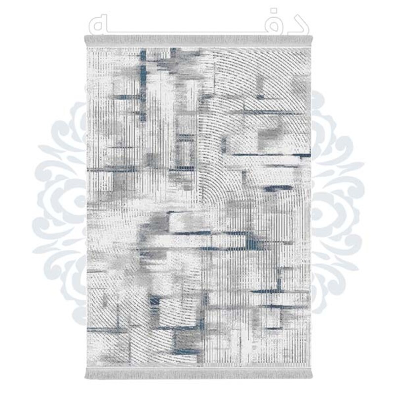 فرشینه دفه از جنس پارچه هازان مخمل ترک طرح مدرن کد 573