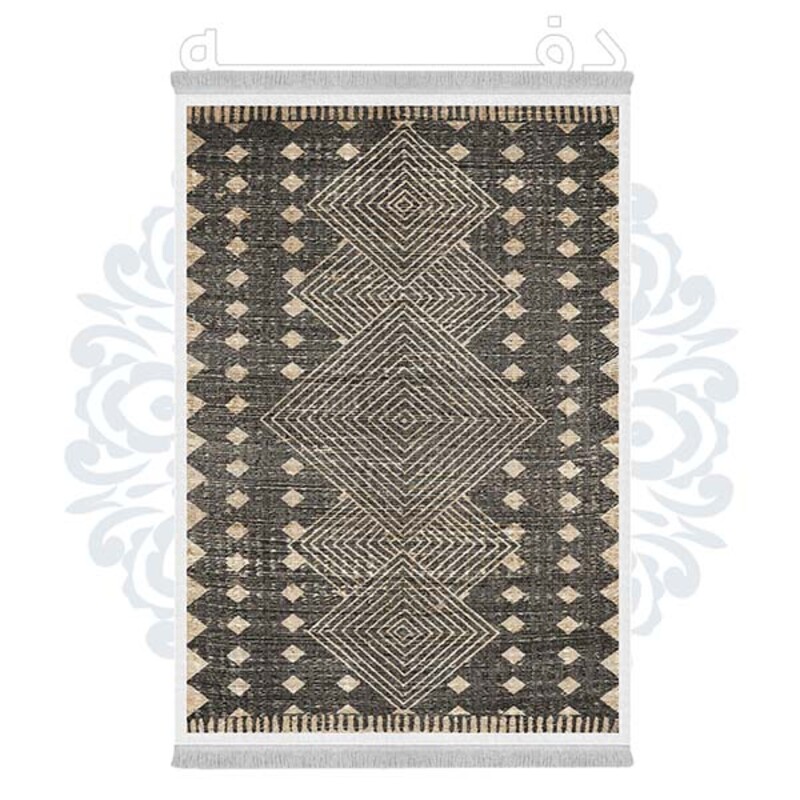 فرشینه دفه از جنس پارچه هازان مخمل ترک طرح مدرن کد 594