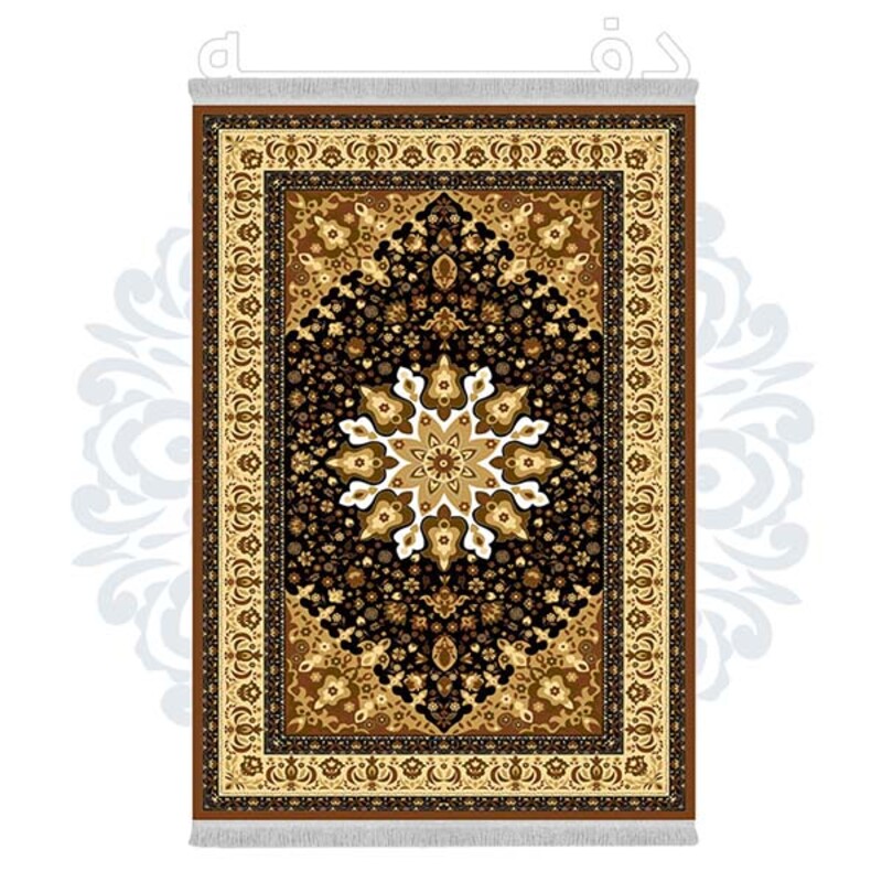 فرشینه دفه از جنس پارچه هازان مخمل ترک طرح مدرن کد 596