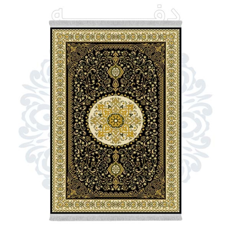 فرشینه دفه از جنس پارچه هازان مخمل ترک طرح مدرن کد 598