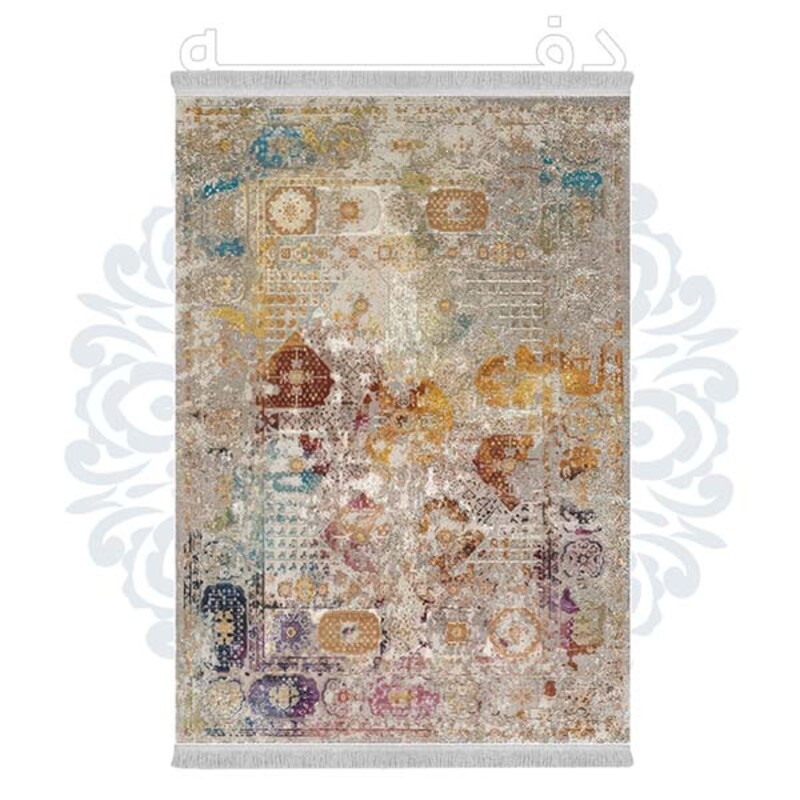 فرشینه دفه از جنس پارچه هازان مخمل ترک طرح مدرن کد 600