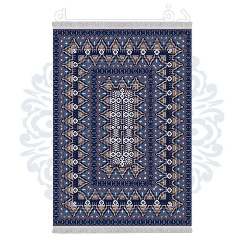 فرشینه دفه از جنس پارچه هازان مخمل ترک طرح مدرن کد 603