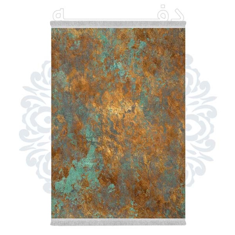 فرشینه دفه از جنس پارچه هازان مخمل ترک طرح مدرن کد 606