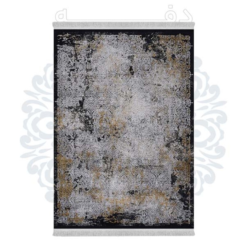 فرشینه دفه از جنس پارچه هازان مخمل ترک طرح مدرن کد 610