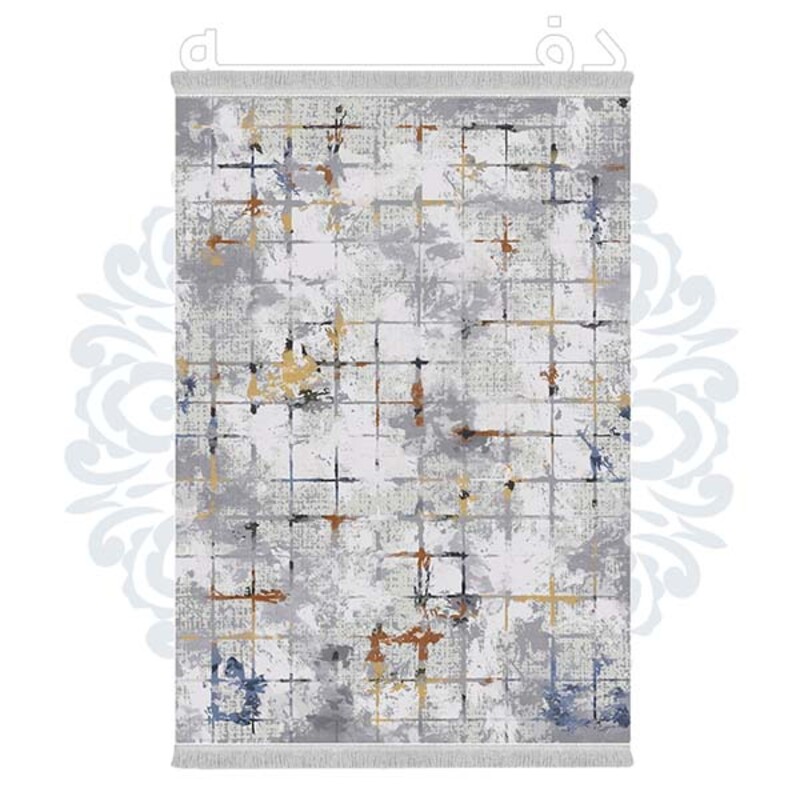 فرشینه دفه از جنس پارچه هازان مخمل ترک طرح مدرن کد 615