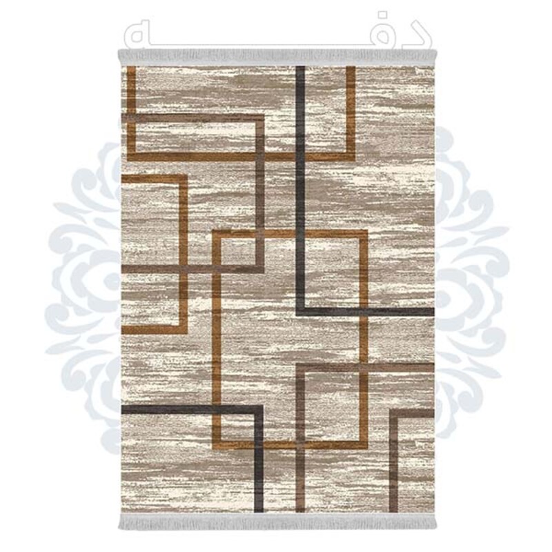 فرشینه دفه از جنس پارچه هازان مخمل ترک طرح مدرن کد 619