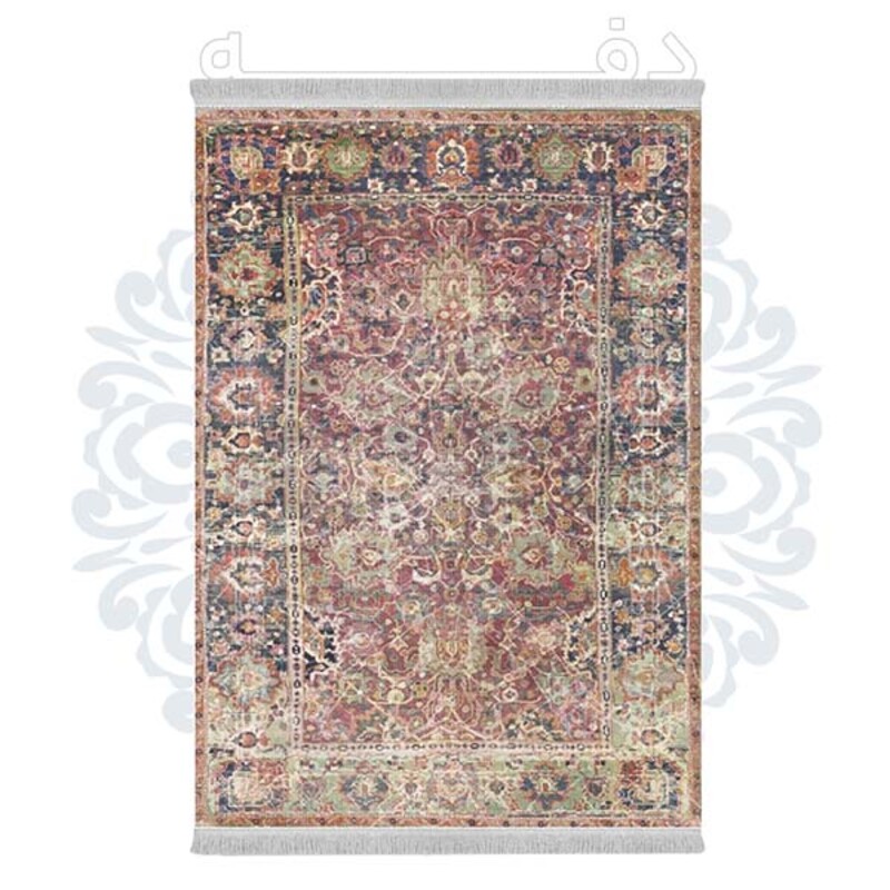 فرشینه دفه از جنس پارچه هازان مخمل ترک طرح مدرن کد 621