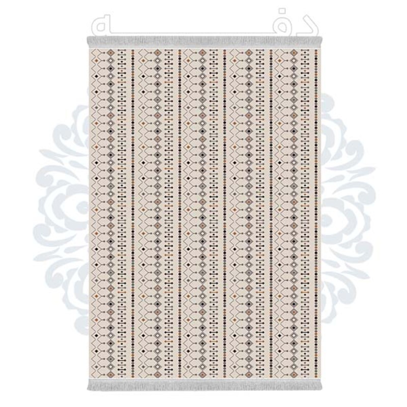 فرشینه دفه از جنس پارچه هازان مخمل ترک طرح مدرن کد 627